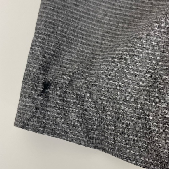 NEW Vintage 1946 Shorts Mens 30 Gray Pencil Stripe Gold - Picture 11 of 12